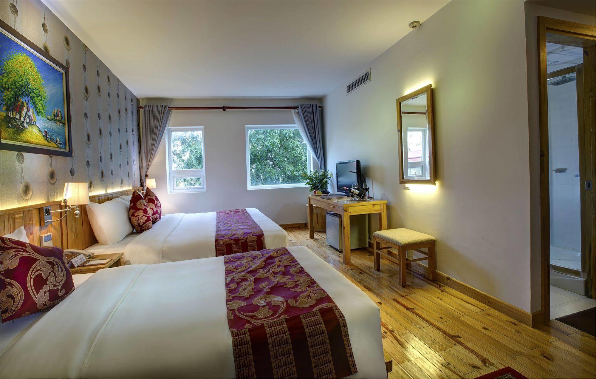 Viet View Hotel & Spa Hanoi Esterno foto